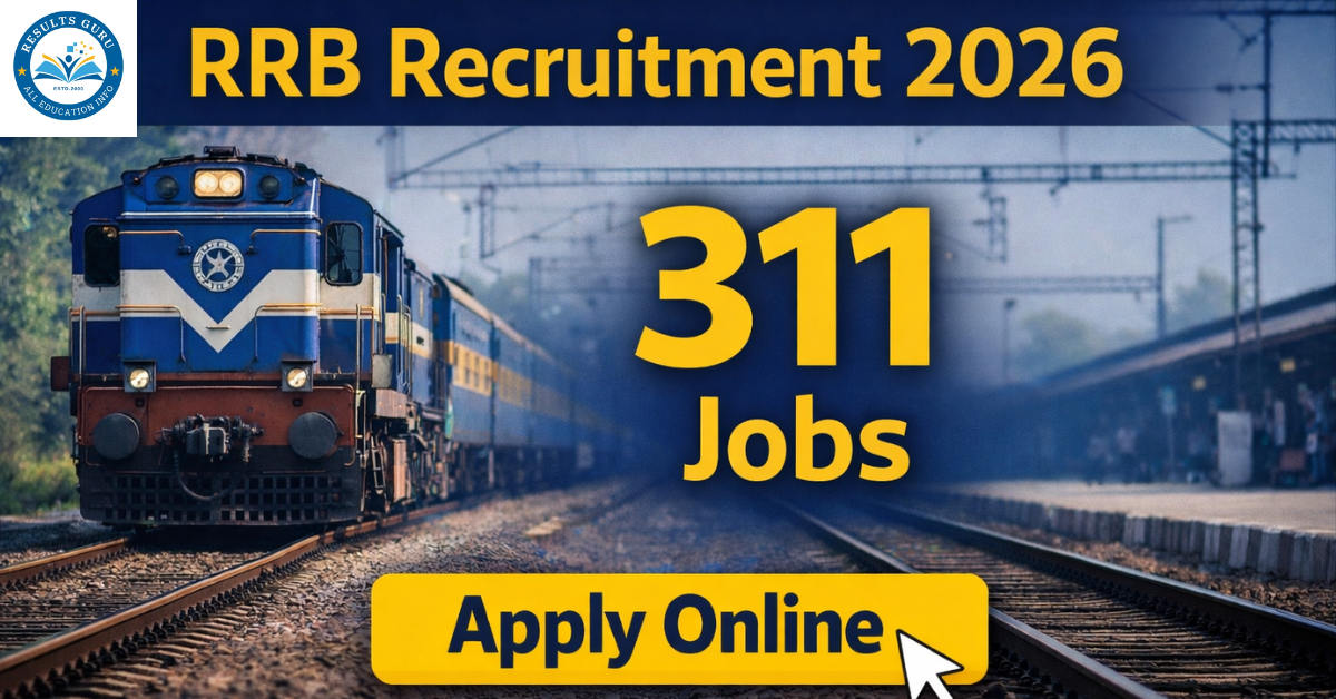 RRB Isolated Category Recruitment 2026 311 రైల్వే ఉద్యోగాలు