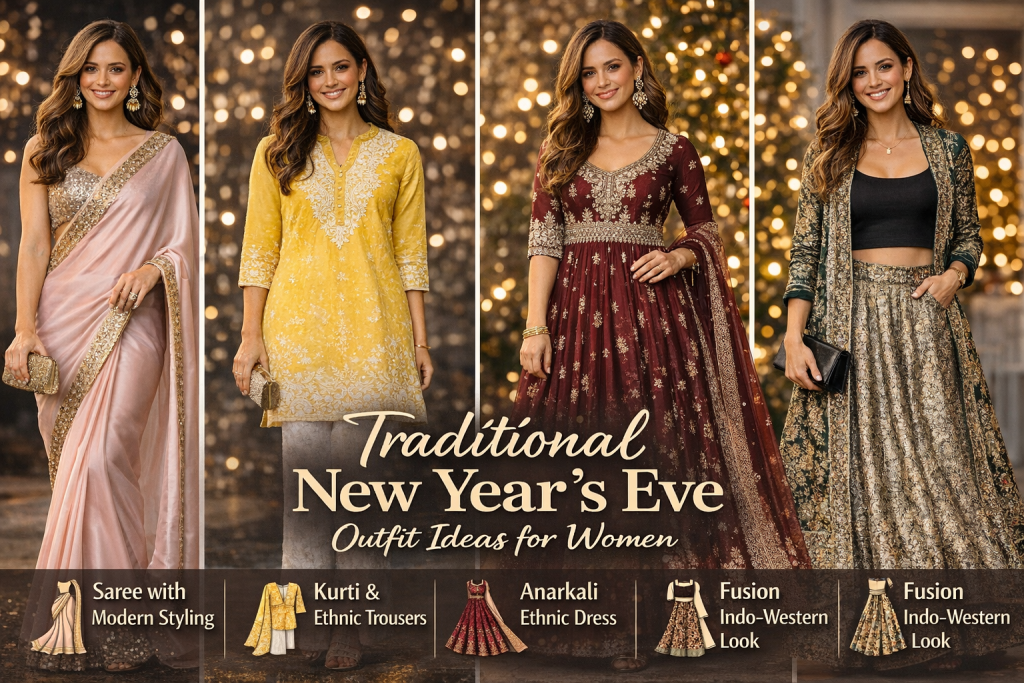 Traditional New Year Eve Outfit Ideas for Women